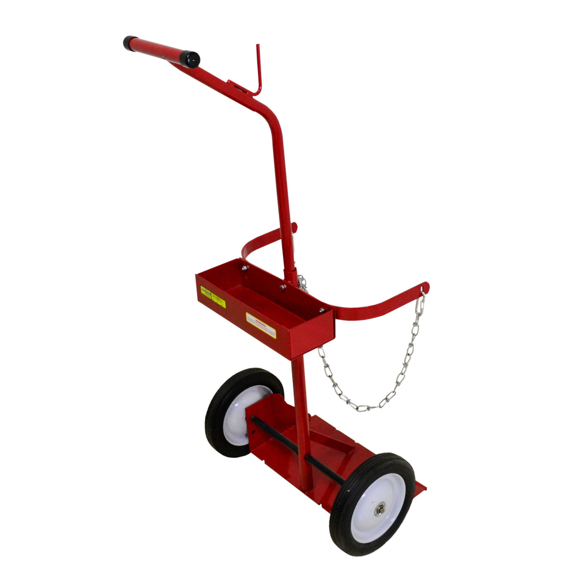 Milwaukee Hand Trucks KD Cylinder Truck — 200-Lb. Capacity, Steel, 10in. Puncture-Proof Tires, Model# DC40143